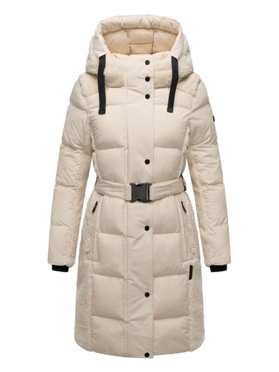 Navahoo dames wintermantel Funkelteddy – stijlvol, warm & modern