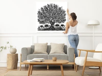 Kunstprint | Wanddecoratie | Dibond | 60 × 60 cm