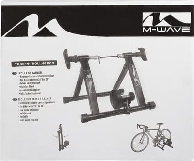 Fietstrainer Rollen - Indoor Trainer Hometrainer - Fietsen Trainen - Opvouwbaar Ontwerp - 26-29 inch - Zwart