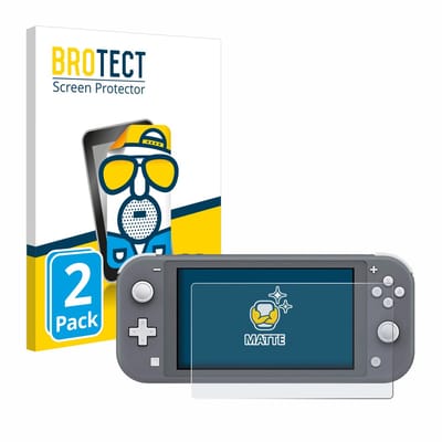 BROTECT - Screenprotector voor Nintendo Switch Lite - Folie Beschermfolie matte 2 Stuks