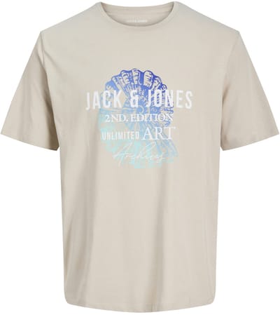 JACK&JONES - JJGRADIENT PRINT TEE SS CREW NECK JNR - Jongens - T-shirts