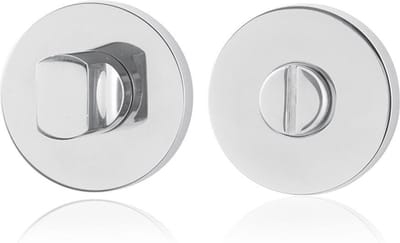 Toiletgarnituur - RVS gepolijst - RVS - GPF - Binnendeur - GPF0903.40 50x8mm stift 8mm RVS gepolijst