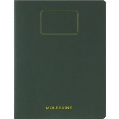 Moleskine Schrift Student XXL - Zachte kraft - Gelinieerd - Mirte Groen