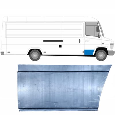 Reparatiepaneel voor deur voor Mercedes Vario 1996- / Rechts