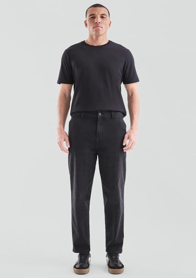 Casual Jersey Jeans met Elastiek QS