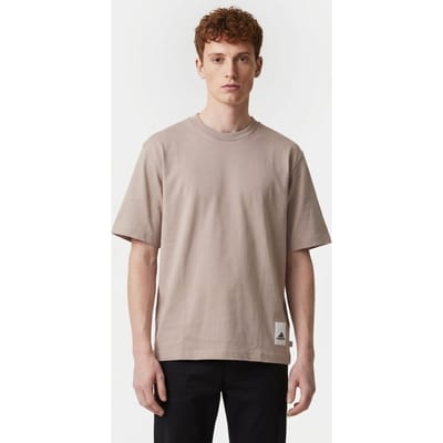 Adidas Sportswear Unisex Lounge T-shirt Maat: XS | Sport Shirts Outlet | Unisex | Beige
