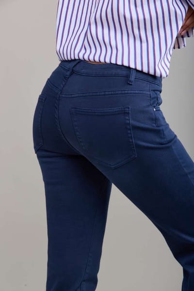 Toxik3 - jeans boyfriend / mom blauw