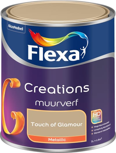 Flexa - Creations Muurverf Metallic - Touch Of Glamour - 1 L
