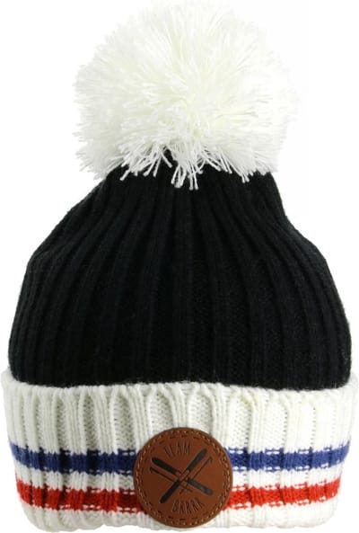 Muts - Kerstcadeau - feestelijke, comfortabele en vrolijke kerstmuts - Zwart
