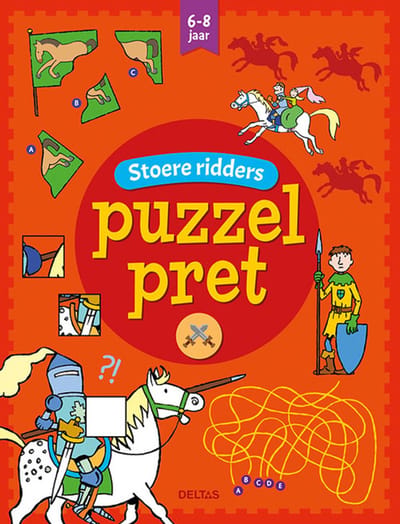 Puzzelpret 0 -  Stoere ridders 6-8 jaar