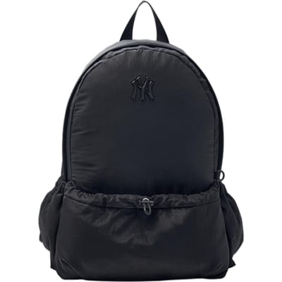 MLB New York Yankees 25SS Sac à dos décontracté sportif à fermeture éclair en nylon Unisexe Noir 3ABKA015N-50BKS Black