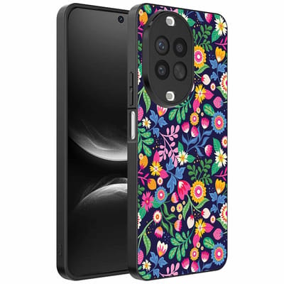 Geschikt voor Huawei Nova 14 Telefoonhoesje met bloemen opdruk - TPU backcover case flower design - Smartphonica geschikt voor Huawei Nova 14