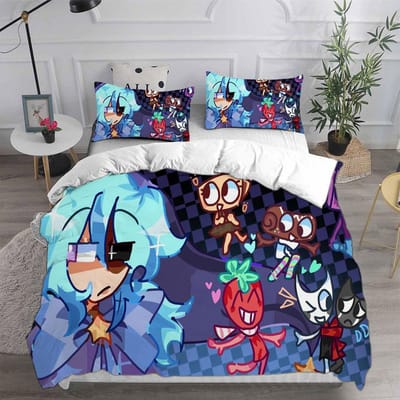 Dandy's World Beddengoedsets Bedsprei Dekbedovertrek Kussensloop 2-3 Stuks Sets Kinderen Volwassenen Slaapkamerdecoratie AU Single 140x210cm