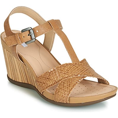 Sandalen met sleehak Geox DOROTHA E