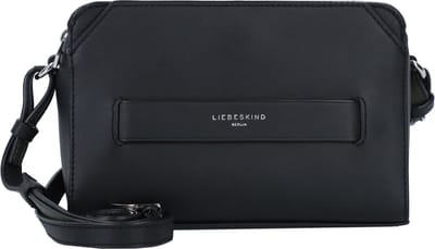 LIEBESKIND BERLIN Schoudertas Lora Calf Optic Camera Bag Black Zwart