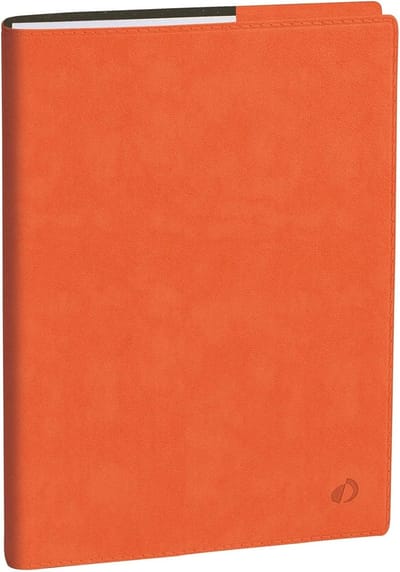 Kalender 2026 - Weekplanner Agenda - Afspraken Plannen - Afneembare Hoes - A4 Formaat - Oranje