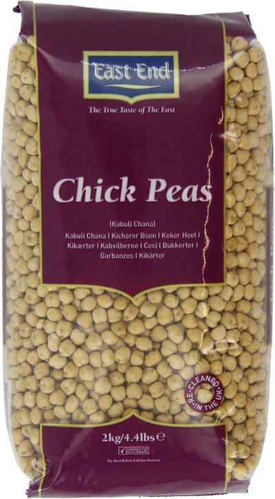 Kikkererwten - Bonen - Maaltijden Bereiden - Reinigd Gepolijst - 8 kg