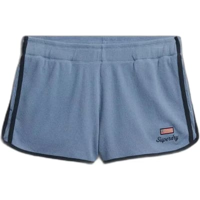 Superdry - Athletic Essentials retroshort met wafeltextuur - Dames - Korte broeken