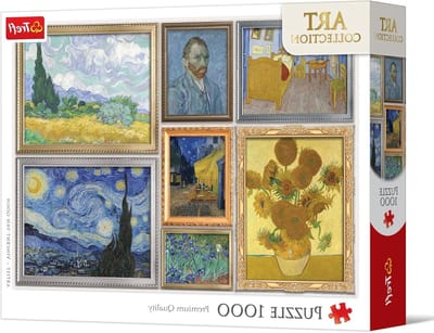Legpuzzel Kunstcollectie - Volwassen Puzzel - Ontspannend Verbond - Lichtreflectie Verminderend - 1000 Stukjes - Multicolor