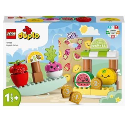 LEGO DUPLO Mijn Eerste Biomarkt Bouwset - 10983