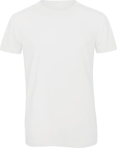 B&C TriBlend T-shirt CGTM055 - White - 3XL