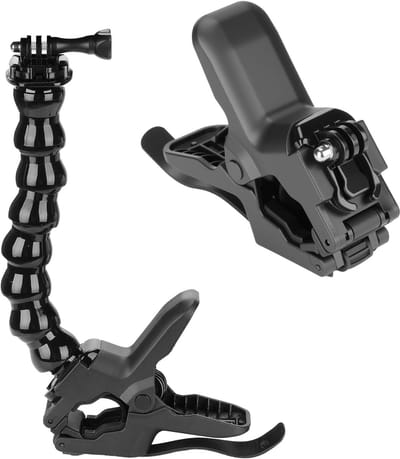 longziming -Mount - Super Clamp - Flexibler Arm Mit Formstabilität Für Stufenlose Winkel- Und Höhenanpassung - 1 Stuk - Voor Binnen En Buiten Gebruik - Zwart