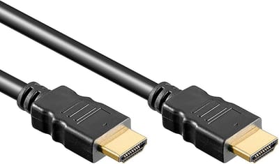 LuxeBass 1.4 High Speed HDMI kabel - 1,5 m - Zwart