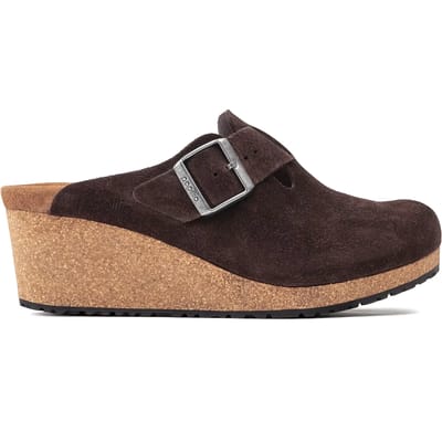 Damesklompen Papillio Fanny Suede Leather