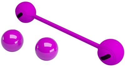 Pretty Love - Kegel Ball III - Vaginale bekkenbodem training Balletjes Met Metalen kogels - Roze