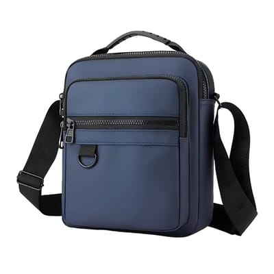 S4D® - Schoudertas - Schoudertassen Voor Heren - Crossbody Bag Heren - Schoudertas Mannen - Blauw