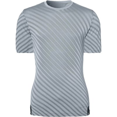 Asics Naadloos Heren Grijs T-Shirt