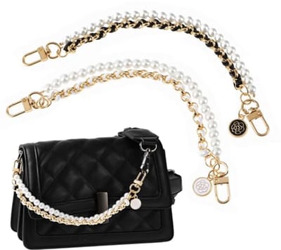 Hoogwaardige Metalen Tas Ketting - 2 Stuks, Verstelbare Gouden Schouderband voor Handtassen en DIY Accessoires - Multicolor