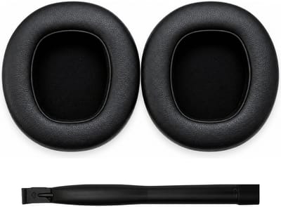 Set Oorkussens voor Razer Gaming Headset - Kraken V2 Oorkussen - Kraken Pro V2/Kraken 7.1 V2/Kraken 7.1 Chroma V2 - Kunstleer met Traagschuim - Zwart