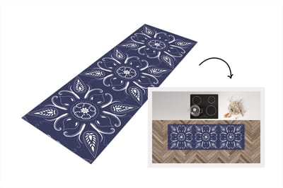 Keukenloper - Loper keuken - Design - Mandala - Bohemian - 150x50 cm - Keukenloper vinyl