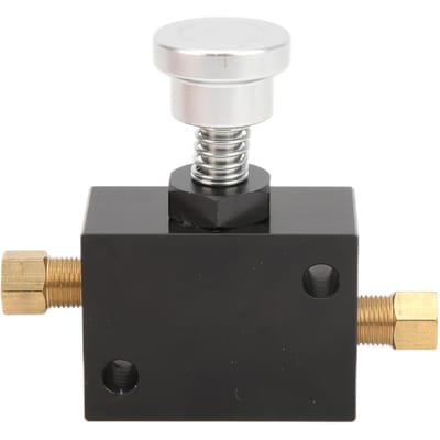 Handmatige Hydraulische Remleiding Parkeerrem Drukhouder voor Auto Vrachtwagen Schijf Trommel 1 8 NPT gray