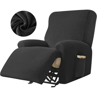 Fluwelen relaxfauteuilhoes stretch ligstoel bankhoezen voor woonkamer bankhoezen meubelbeschermer elastisch