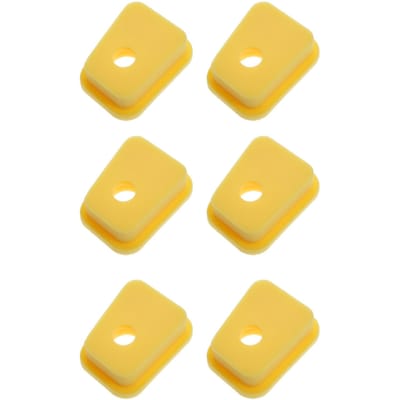 Lot de 6 filtres à air en mousse de rechange pour filtres à air de tondeuse à gazon 6 Pcs