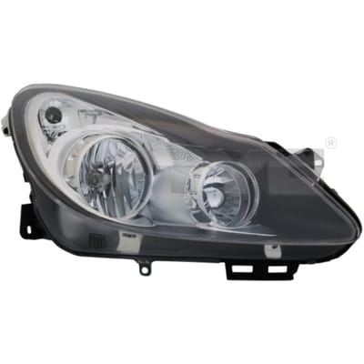 Koplampen TYC 20-1195-05-2, rechts