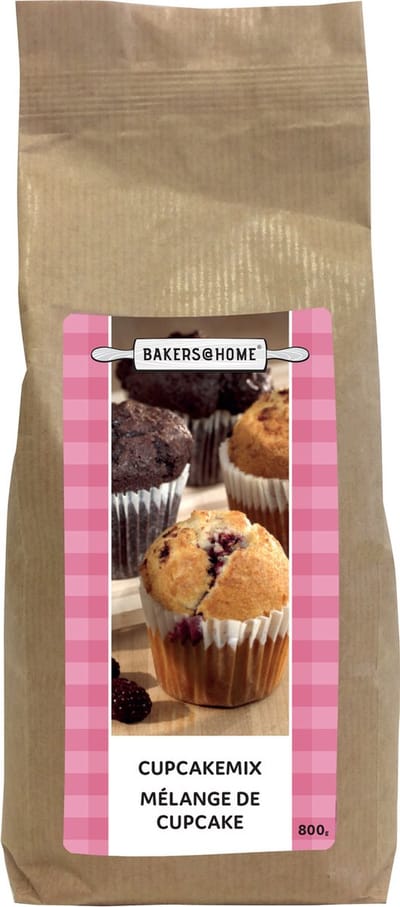 Bakers@home cupcake mix - 800 gram