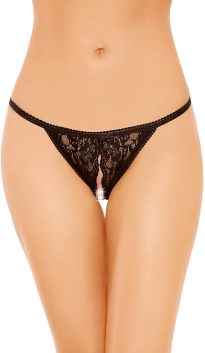 String 2227 - black Onesize S t/m L – Comfort en Sensualiteit