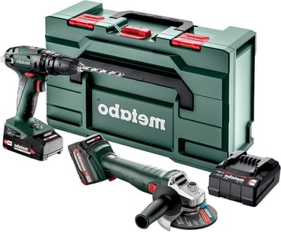 Gereedschapsset - Accu gereedschap - Klus projecten - Drie machines - 18 Volt - Zwart