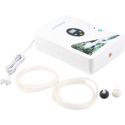 Multifunctionele Ozon Generator en Luchtreiniger Water Olie Ozonisator, Ozonmachine voor Water Fruit zwart