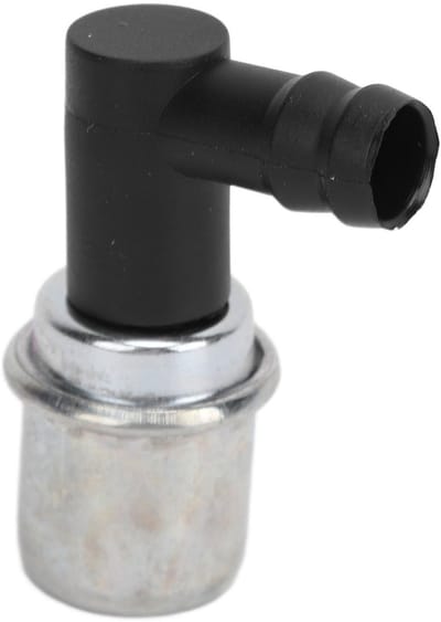 Dailygoods- PCV-ventiel positieve carteruitlaat - PCV-klep - ABS/metaal - slangaansluiting 3/8 inch - diameter 3/4 inch - eenvoudige installatie