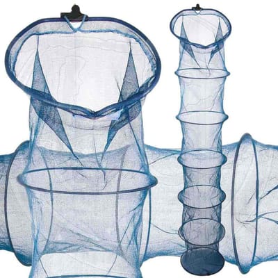 Kolpo Nylon Vistuig Fuik Transparant 150 cm