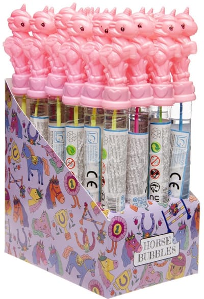 Duckiez Bellenblaas staf S Paard - 24 stuks