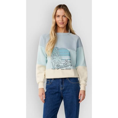 Rip Curl Seeker Raglan Standard Crew Sweater blauw