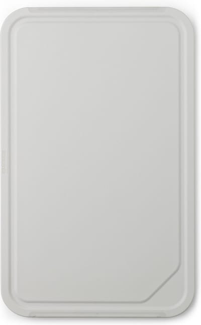 Brabantia Tasty+ Kunststof Snijplank L plus Dienblad - Light Grey