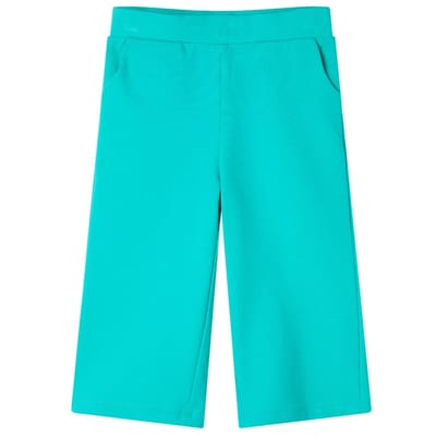 vidaXL Kinderbroek met wijde pijpen 116 mintkleurig