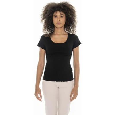 T-shirt Korte Mouw Leone 1947 Woman Rib Chic