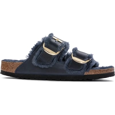 Geoliede leren sandalen voor vrouwen Birkenstock Arizona Big Buckle Oiled